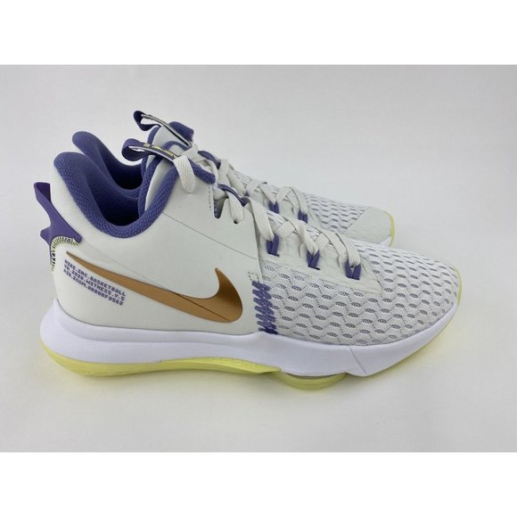 NEW Nike LeBron Witness 5 Summit White Men's Basketball Shoes Sneakers - Picture 12 of 12